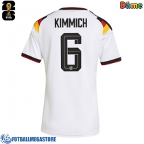 Fotballdrakt Dame Tyskland Joshua Kimmich #6 Hjemmedrakt VM 2026 Kortermet